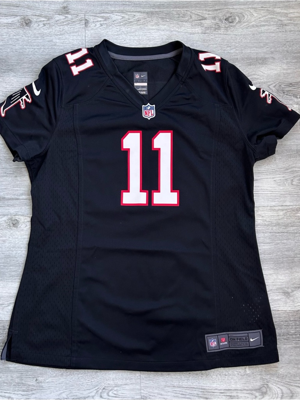 Atlanta Falcons Jersey Nike On Field Julio Jones #11 Women's Large NFL Football